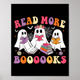 Lees meer Boeken Groovy Halloween Teacher Ghost B Poster