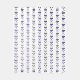 Lees meer Boeken Halloween Ghost Paarse Fleece Deken