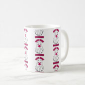 Lees meer Boeken Halloween Ghost Pink Koffiemok (Voorkant rechts)