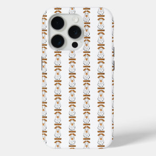 Lees meer Boeken Halloween Ghost Sinaasappel iPhone 15 Pro Case