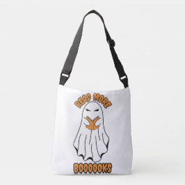 Lees meer Boeken Halloween Ghost Sinaasappel Crossbody Tas