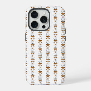 Lees meer Boeken Halloween Ghost Sinaasappel iPhone 15 Pro Case