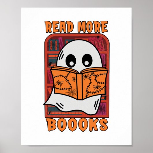 Lees meer boeken in de bibliotheek Ghost die Hallo Poster (Voorkant)