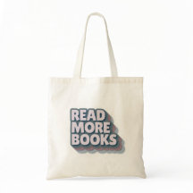 Lees Meer Boeken Retro Typografie Sticker