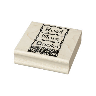 Lees meer Boeken Rubber Stamp Rubberstempel