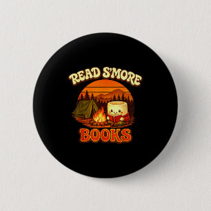 Lees meer boeken schattige kampvuur lezen boek lie ronde button 5,7 cm