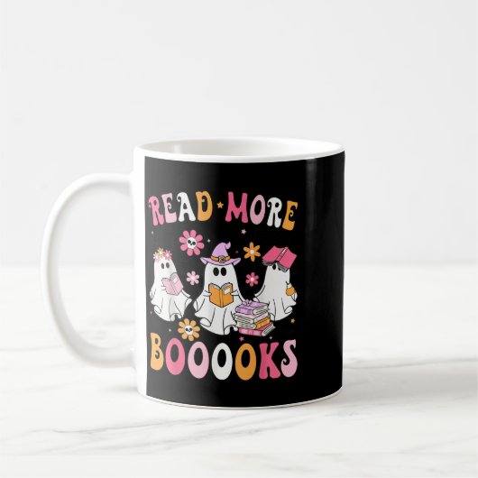 Lees Meer Boeken Spoken Lezen Boek Grappige Leraar Koffiemok (Links)