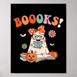 Lees meer Boeken Spooky Teacher Schattige Hallowee Poster