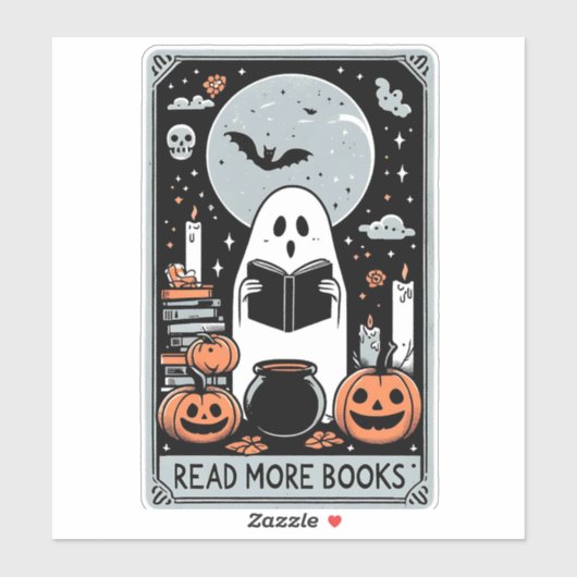 Lees meer boeken Tarot Sticker (Vel)