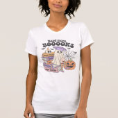 Lees meer Boeken Witchy Teacher Halloween Shirt (Voorkant)