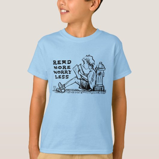 Lees meer De T - shirts van Worry Less Kinderen (Voorkant)