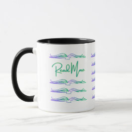 Lees Meer in Groen en Blauw Mok