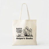 Lees meer ongerustheid over leesboektas voor minde tote bag (Voorkant)