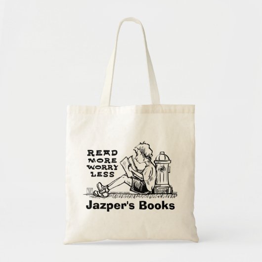 Lees meer ongerustheid over leesboektas voor minde tote bag (Voorkant)