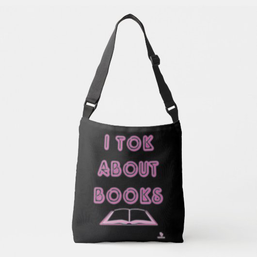 Lees meer over boeken Invloed van lezers op social Crossbody Tas (Voorkant)