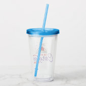 Lees met caryleenShow Acryl Drinkbeker (Achterkant)