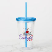 Lees met caryleenShow Acryl Drinkbeker (Voorkant)