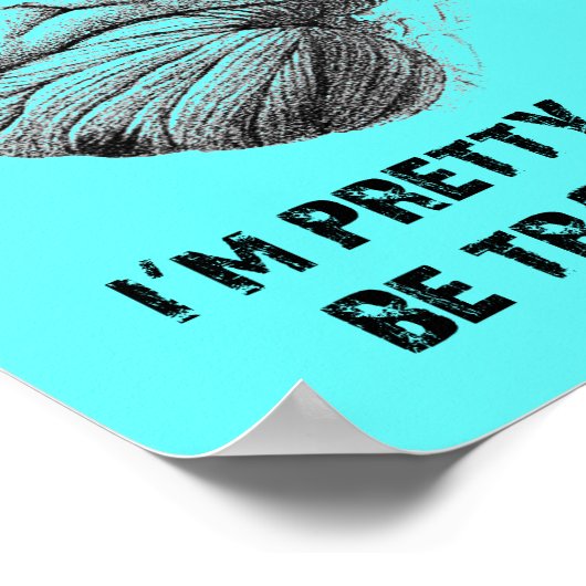 Lees mijn gedachten over grappige Poster (Hoek)