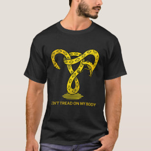 Lees mijn lichaam Uterus Pro Choice Feminist niet T-shirt