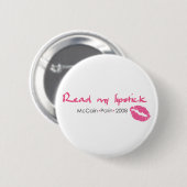 lees mijn lippenstift ronde button 5,7 cm (Voorkant /achterkant)