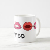 Lees mijn lips koffiemok (Voorkant rechts)