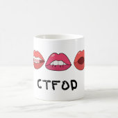 Lees mijn lips koffiemok (Center)