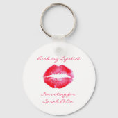 Lees mijn lipstick sleutelhanger (Voorkant)