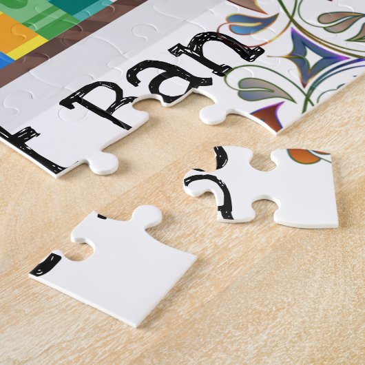 Lees niet versperren met Puzzle Legpuzzel (Zijkant)