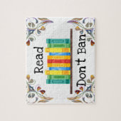 Lees niet versperren met Puzzle Legpuzzel (Verticaal)