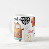 Lees nooit minder, doe het gewoon koffiemok (Voorkant links)