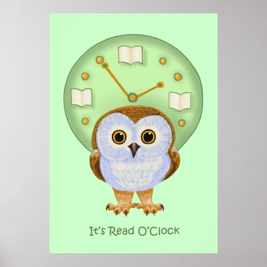 Lees O'Clock Poster (Voorkant)