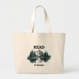 Lees om te Ontsnappen – Lees om te Ontsnappen Bood Grote Tote Bag