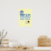 Lees, ontspan, en herhaal Poster (Keuken)