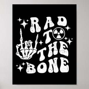 Lees ook: Grappig skelet rock hand Halloween Poster