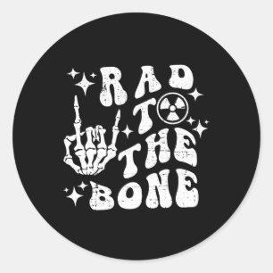 Lees ook: Grappig skelet rock hand Halloween Ronde Sticker