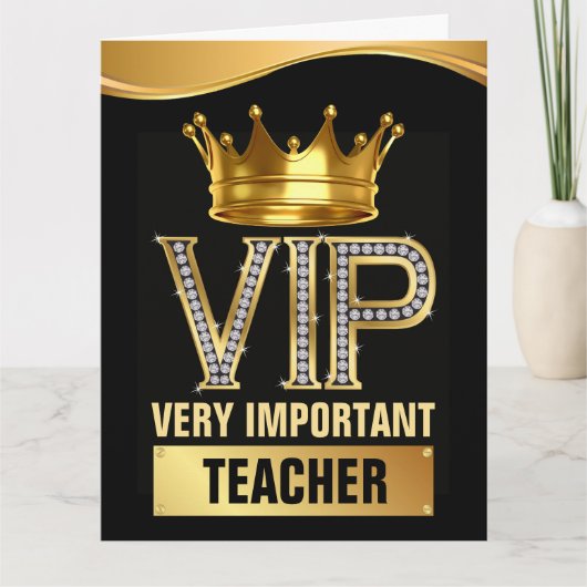 LEES OOK: Noem het VIP Kaart (Voorkant)