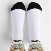 Lees papa retro strepen |  Vaderdag Sokken (Top)