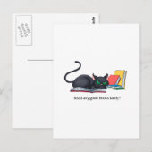 Lees recente goede boeken? briefkaart (Voorkant / Achterkant)