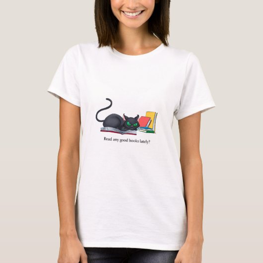 Lees recente goede boeken? t-shirt (Voorkant)