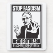 Lees Rothbard Mousepad Muismat (Voorkant)