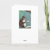 Lees, schrijf, herhaal, mis je mijn vriend kaart (Achterkant)