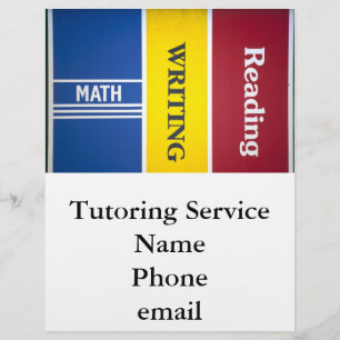 Lees schrijf wiskunde folder aanpasbaar