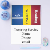 Lees schrijf wiskunde folder aanpasbaar (Enkel)