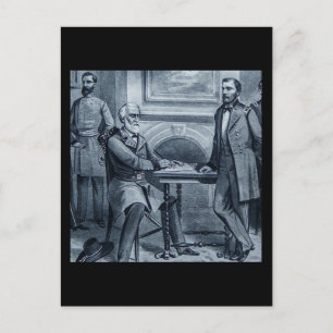 Lee's Surrender bij Appomattox 1865  Briefkaart