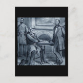Lee's Surrender bij Appomattox 1865  Briefkaart (Voorkant)