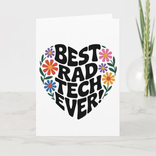 Lees Tech Waardering Dank u kaart (Voorkant)