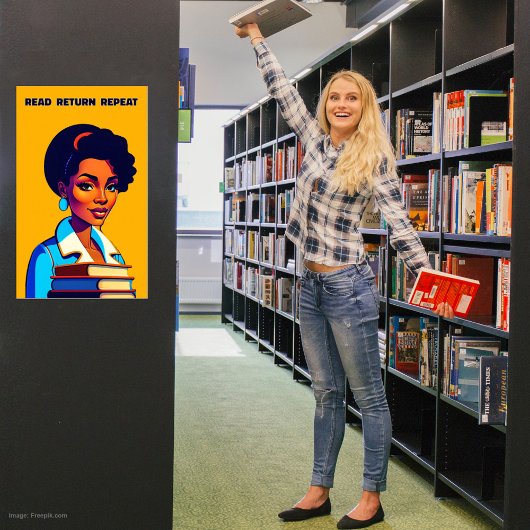 Lees Terugkeer herhaal Poster bibliotheek