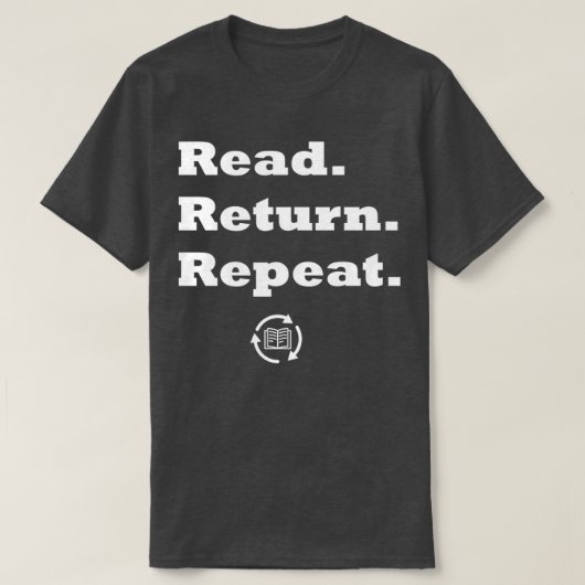 Lees Terugkeer herhalen Essentiële TShirt (Design voorkant)