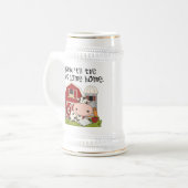 Lees 'til de Koeien naar huis komen Bierpul (Voorkant links)