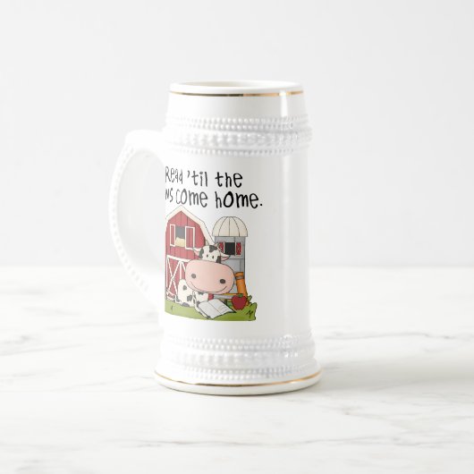 Lees 'til de Koeien naar huis komen Bierpul (Voorkant links)